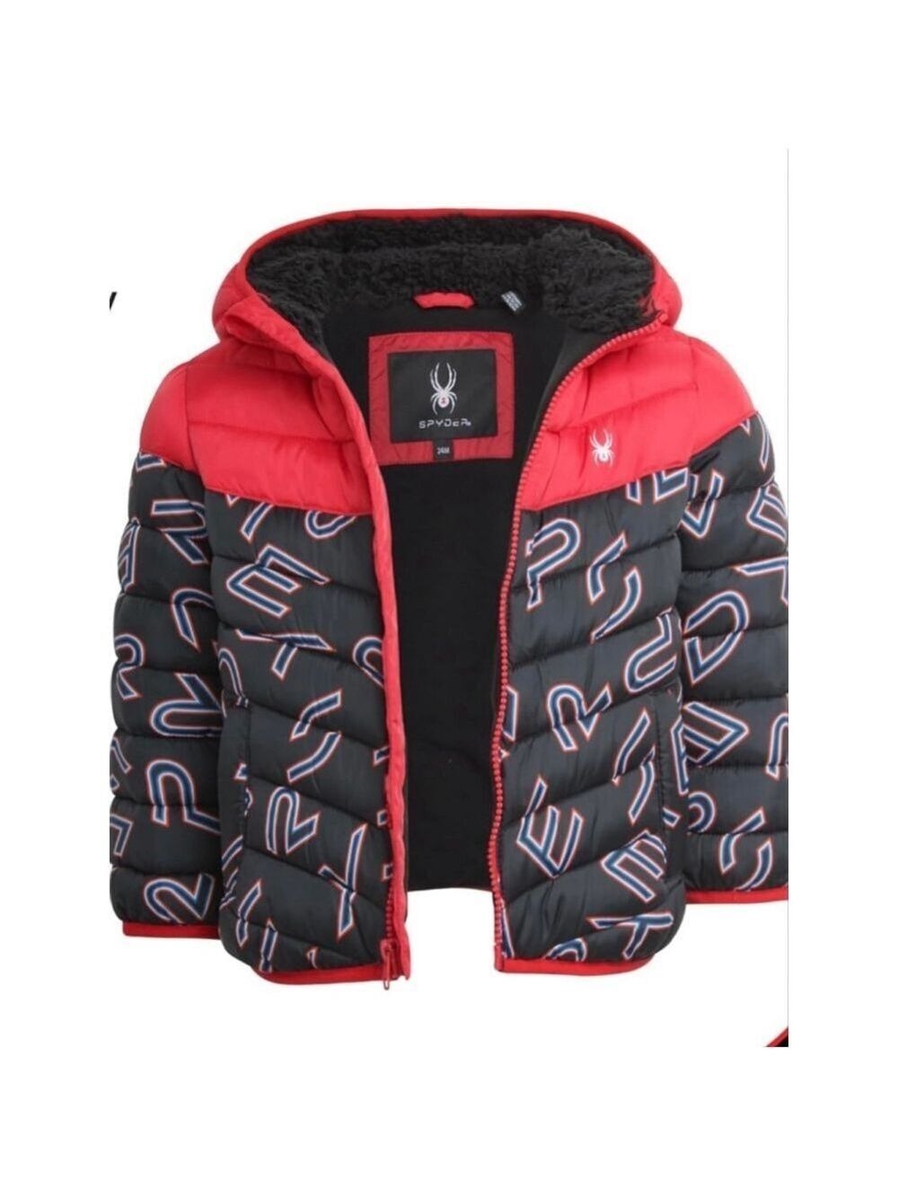 NWT Spyder Logo Puffer Jacket-24 Month - Picture 10 of 14